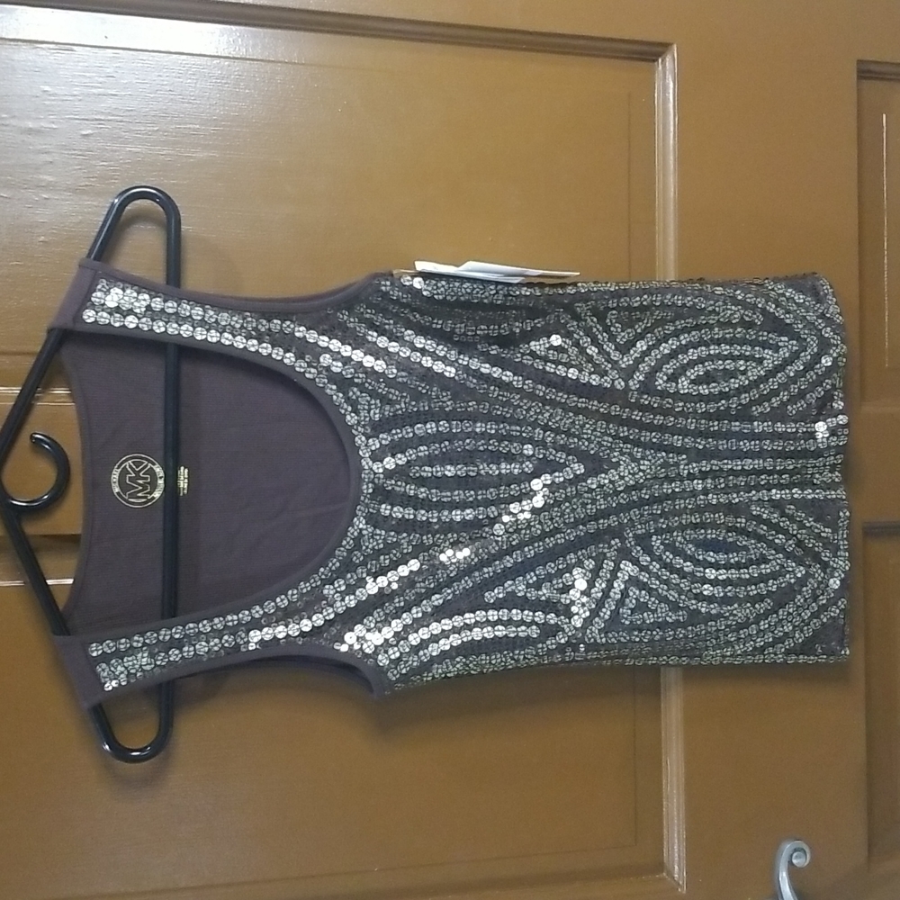 Michael Kors Sequin tank 100% cotton